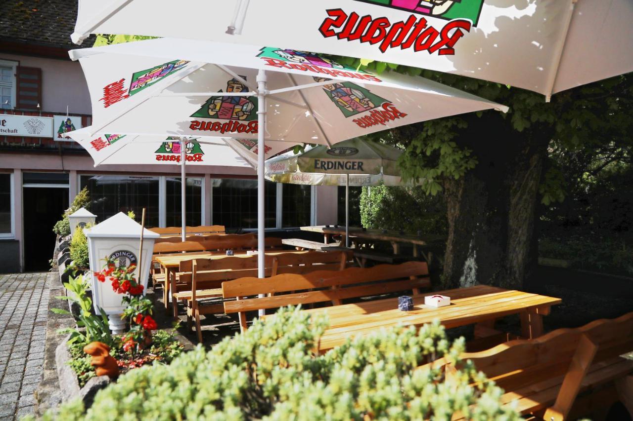 Hotel Restaurant Adler Stube Münstertal Eksteriør bilde
